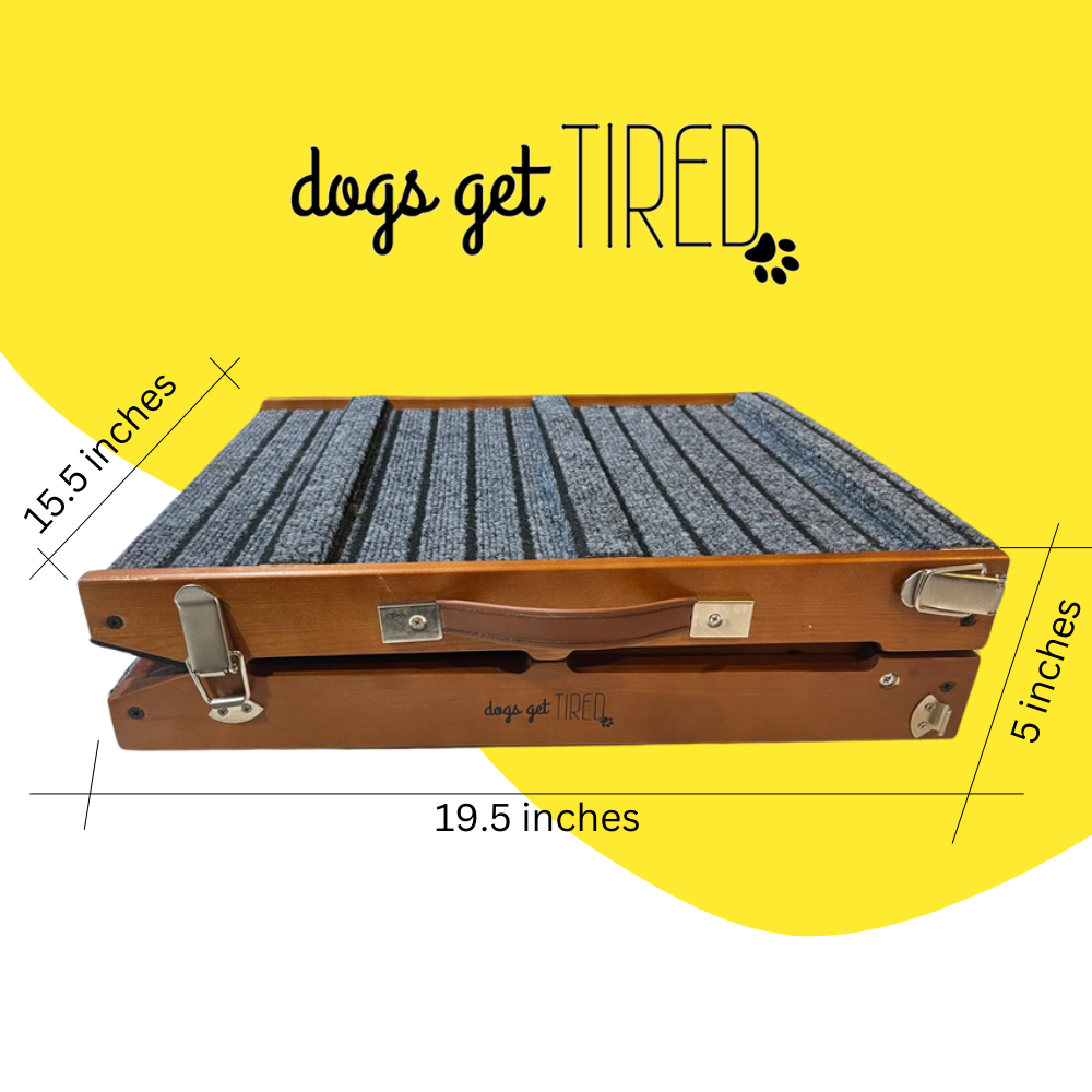 39" Foldable Portable and Anti-Slip Dog Ramp for Small and Medium Sized Dogs